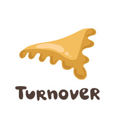 Pastry Turnover Puff Cute