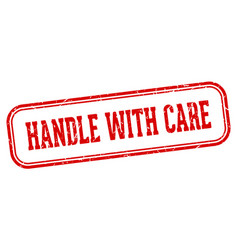 Handle With Care Stamp