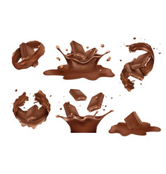 Milk Chocolate Bar Choco Splash Dark Cocoa