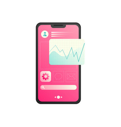 Smartphone Screen Display Pink Theme Graphics