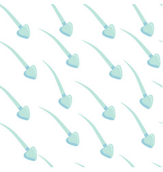 Sperm Cells Seamless Pattern Background Semen