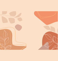 Hand Drawn Terracotta Background