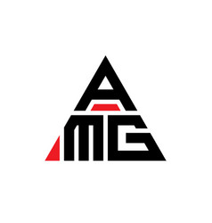 Amg Triangle Letter Logo Design