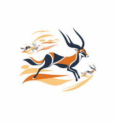 Antelope Logo On White Background