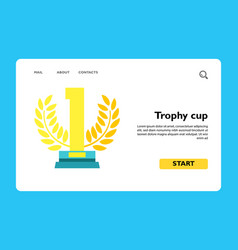 First Place Trophy Cup Icon