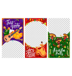 Mexican Fiesta Social Media Template Banners