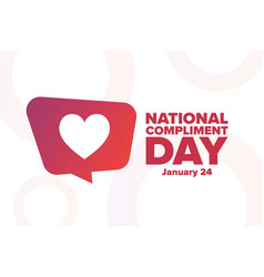 National Compliment Day January 24 Holiday