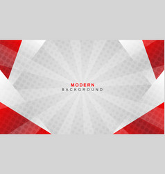 Abstract White And Red Background With Halftone