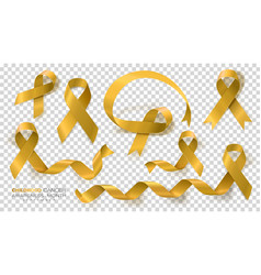 Childhood Cancer Awareness Month Gold Color