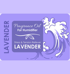 Fragrance Oil For Humidifier Lavender Labels