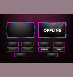 Live Broadcast Gaming Overlay Decoration