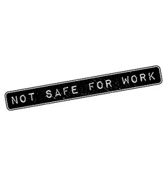 Not Safe For Work Rubber Stamp