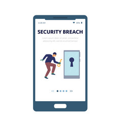 Computer Security Breach Onboarding Mobile App