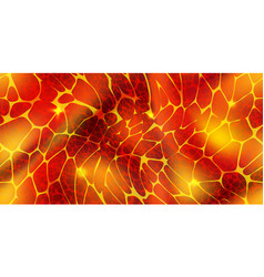 Seamless Texture Of Volcano Lava River Or Glowing