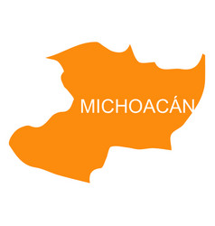 Michoacan De Ocampa State Map