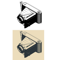 Retro Camera Isometric