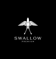 Freedom Fly Swallow Logo Design