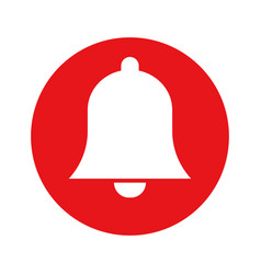 Red Bell Icon Or Reminder Or Notification Or Alert