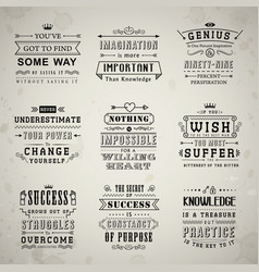 Life Quotes Set