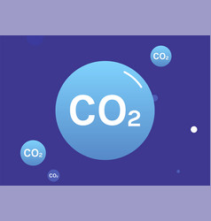 Co2 Carbon Dioxide Toxic Gas Molecules