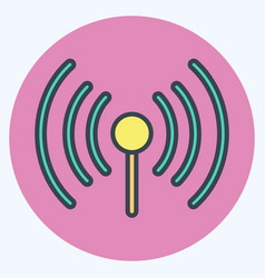 Icon Wifi Suitable For City Park Symbol Color