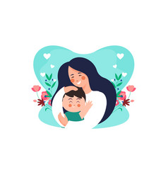 Mothers Day Concept Art Mother Holding Her Child