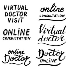 Virtual Doctor Visit Online Medical Consultation