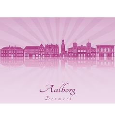 Aalborg Skyline In Purple Radiant Orchid