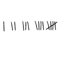 Tally Marks Prison Sticks Lines Counter