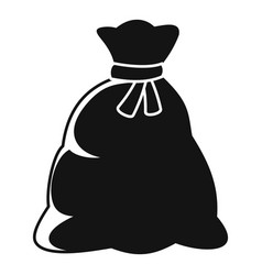 Santa Sack Icon Simple Style