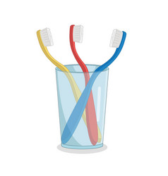 Toothbrush In Glass