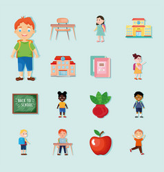 Fifteen Back To School Icons