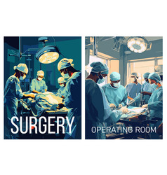 Surgery Medical Team In The Operating Room