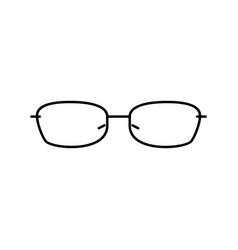 Ocular Glasses Optical Line Icon