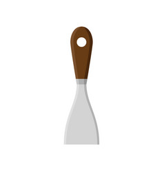 Scraper Icon In Line Art Style Spatula