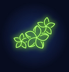 Three Flowers Neon Sign