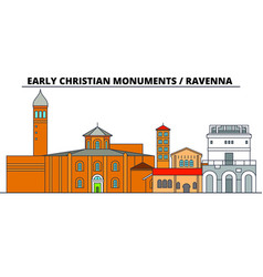 Early Christian Monuments - Ravenna Line Trave