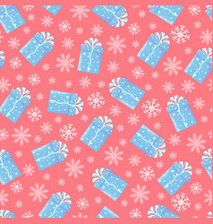 Seamless Gift Box Pattern