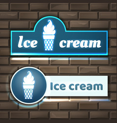 Ice Cream Signboard