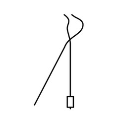 Brake Spring Plier Line Icon