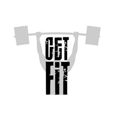 Get Fit Logo Logo On A Sports Theme Good