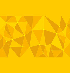 Bright Background Of Yellow Polygons