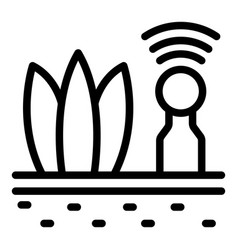 Sensor Plant Control Icon Outline Farm