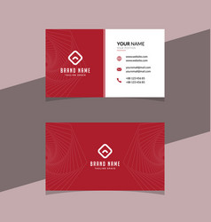 Simple Brown Business Card Template