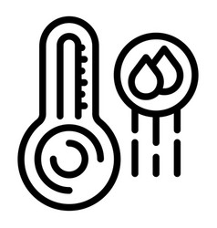 Temperature Control Icon Outline Farm