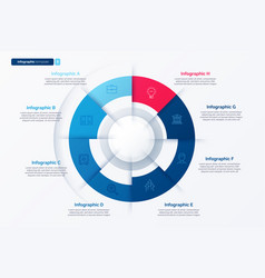 Eight Option Cycle Infographic Chart