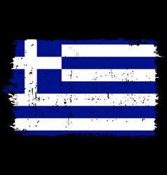 Grunge Flag Of Greece