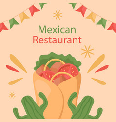 Hand Drawn Mexican Restaurant Posts