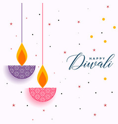 Happy Diwali 2023 Concept Typography