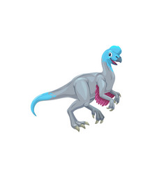 Cartoon Oviraptor Dinosaur Character